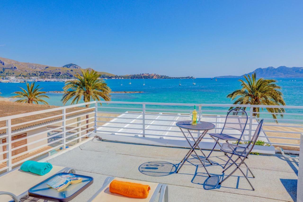 Beachfront Apartment Sivella By Sealand Villas Port de Pollença Kültér fotó
